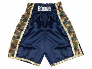Design your own Boxing Shorts : KNBSH-034 Navy